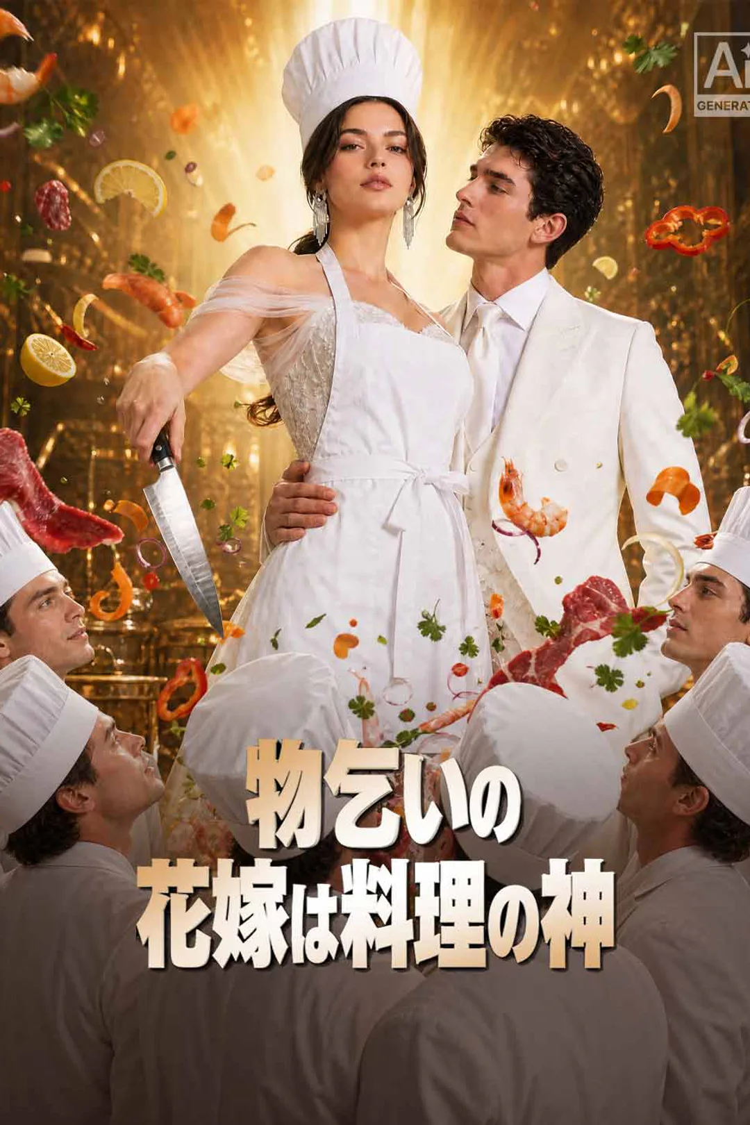物乞いの花嫁は料理の神のポスター