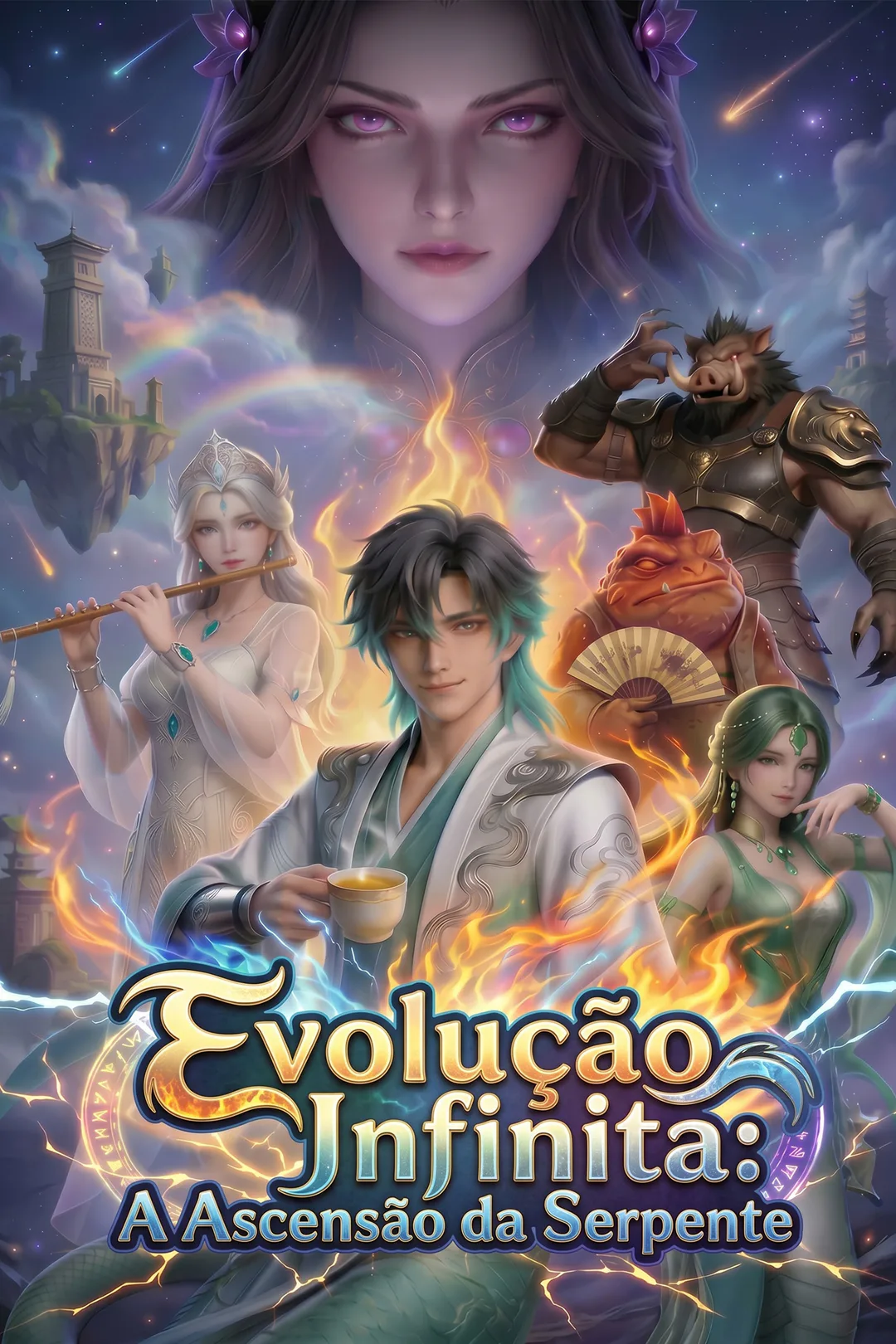 Pôster de Evolução Infinita: A Ascensão da Serpente