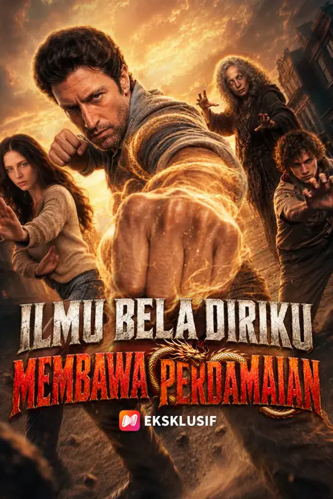 Poster Ilmu Bela Diriku Membawa Perdamaian