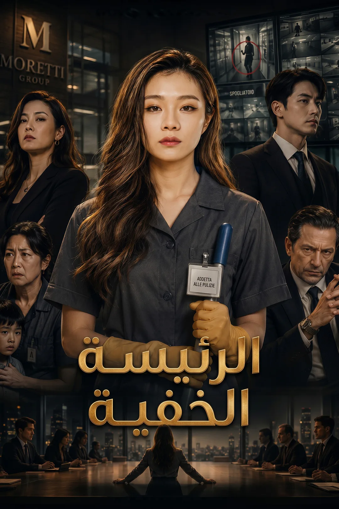 ملصق مسلسل «الرئيسة الخفية»