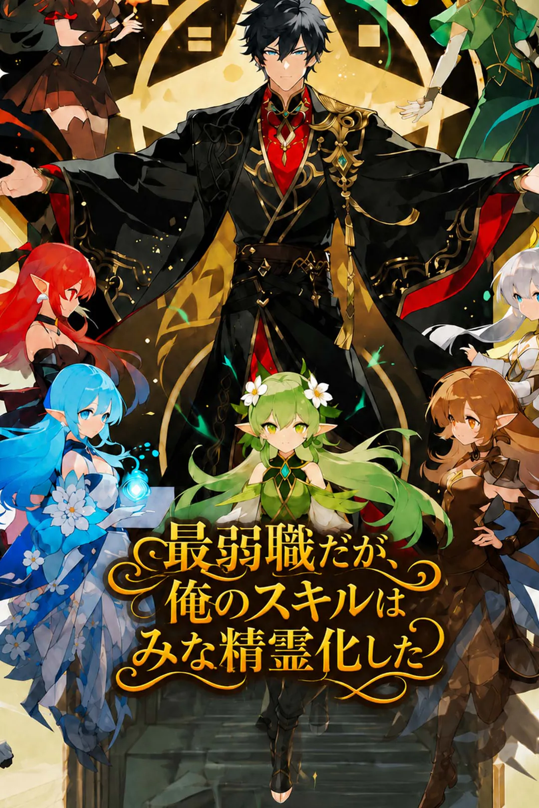 最弱職だが、俺のスキルはみな精霊化したのポスター