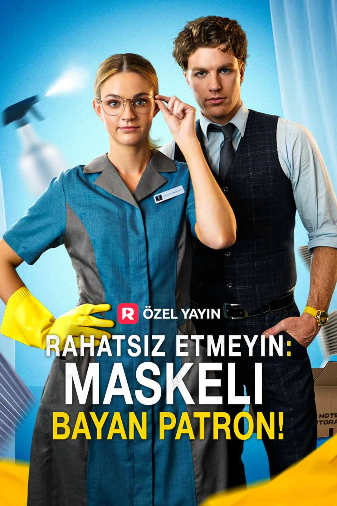 Rahatsız Etmeyin: Maskeli Bayan Patron! afişi