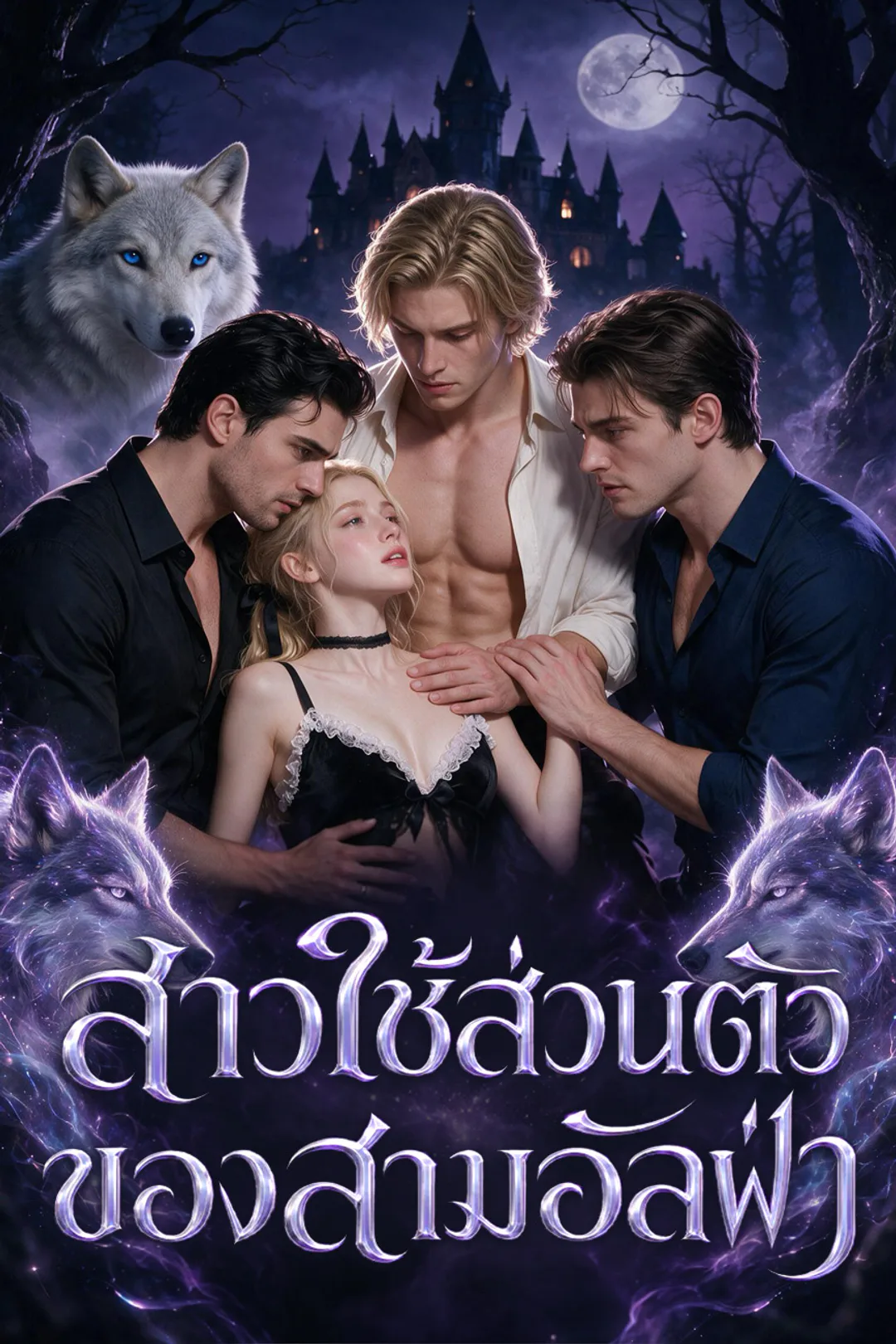 โปสเตอร์ สาวใช้ส่วนตัวของสามอัลฟ่า（ฉบับพากย์ ）