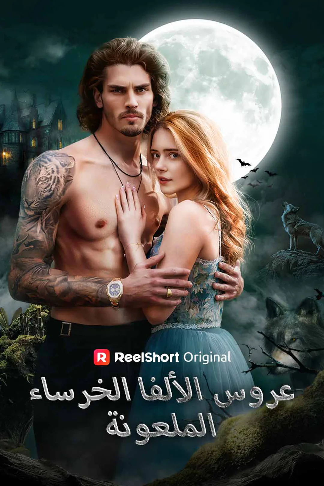ملصق مسلسل «عروس الألفا الخرساء الملعونة»