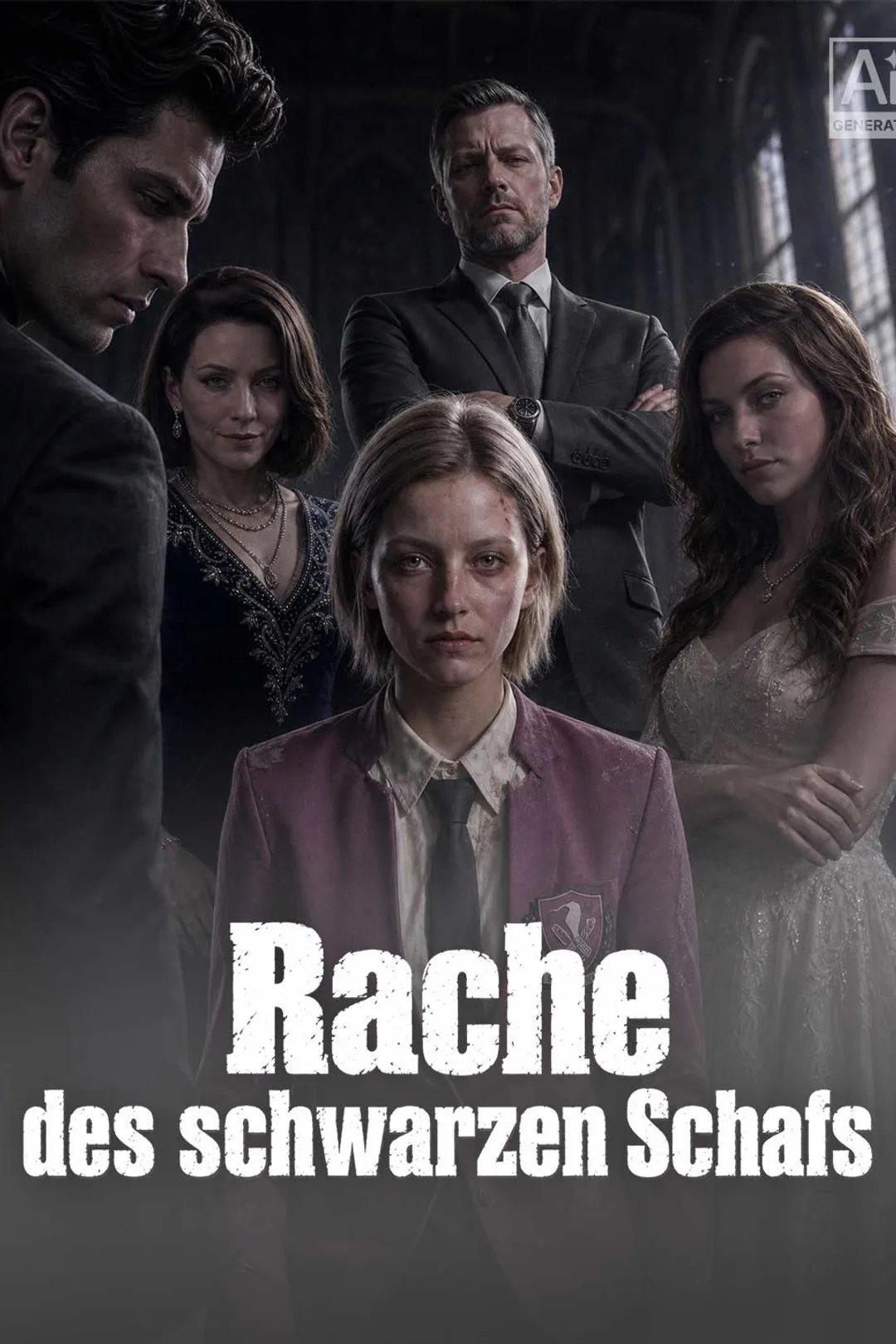 Poster von Rache des schwarzen Scharfs