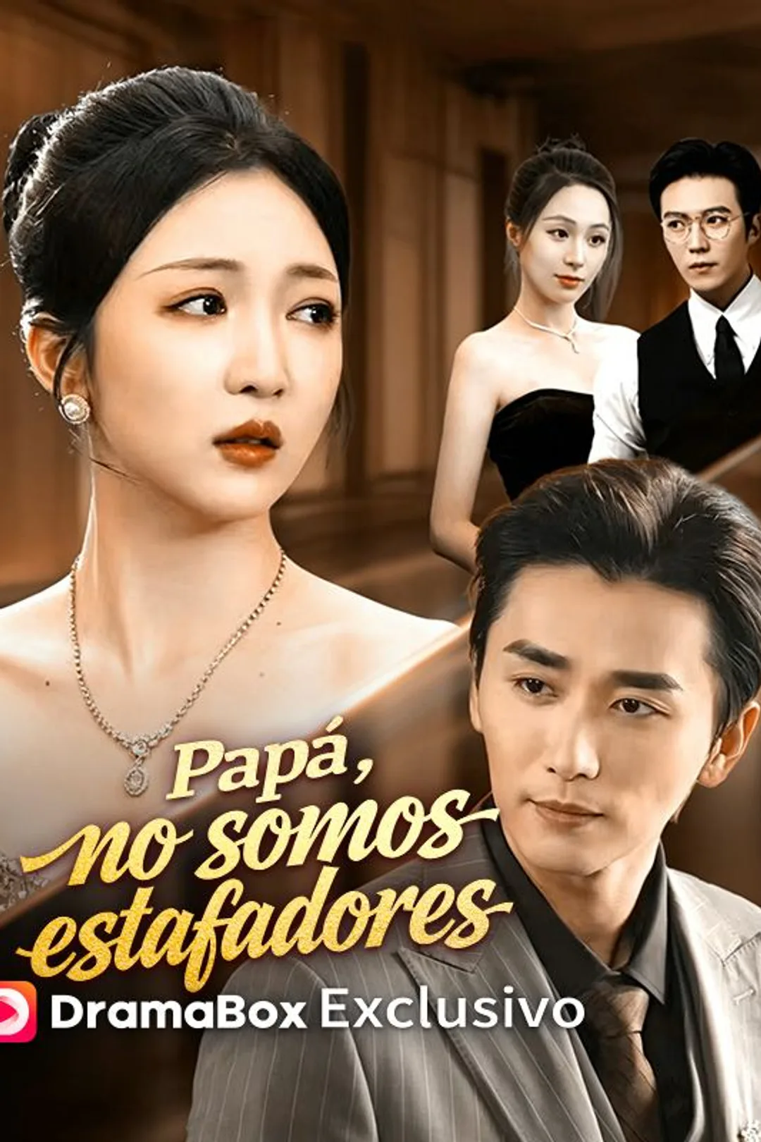 Póster de Papá, no somos estafadores