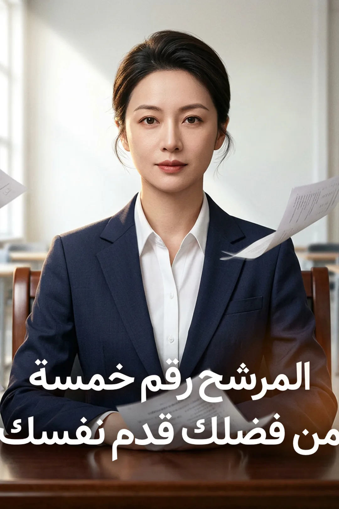 ملصق مسلسل «المرشح رقم خمسة، من فضلك قدم نفسك(دبلجة)»