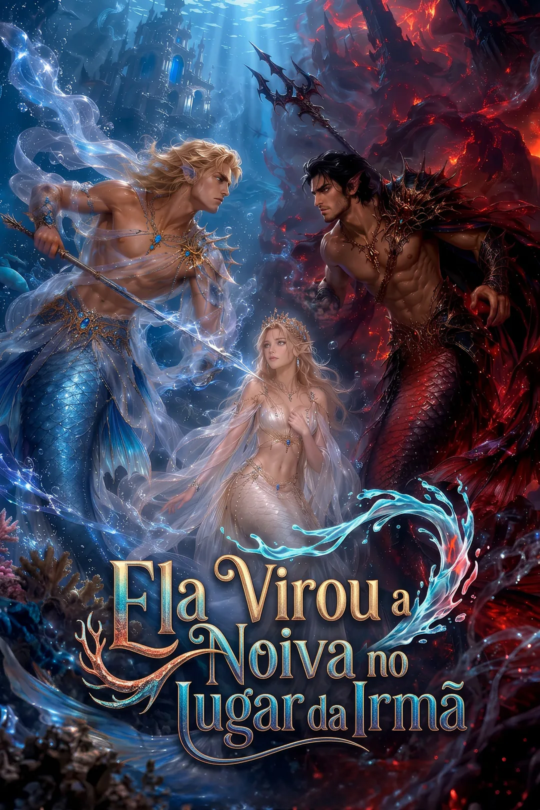 Pôster de Ela Virou a Noiva no Lugar da Irmã