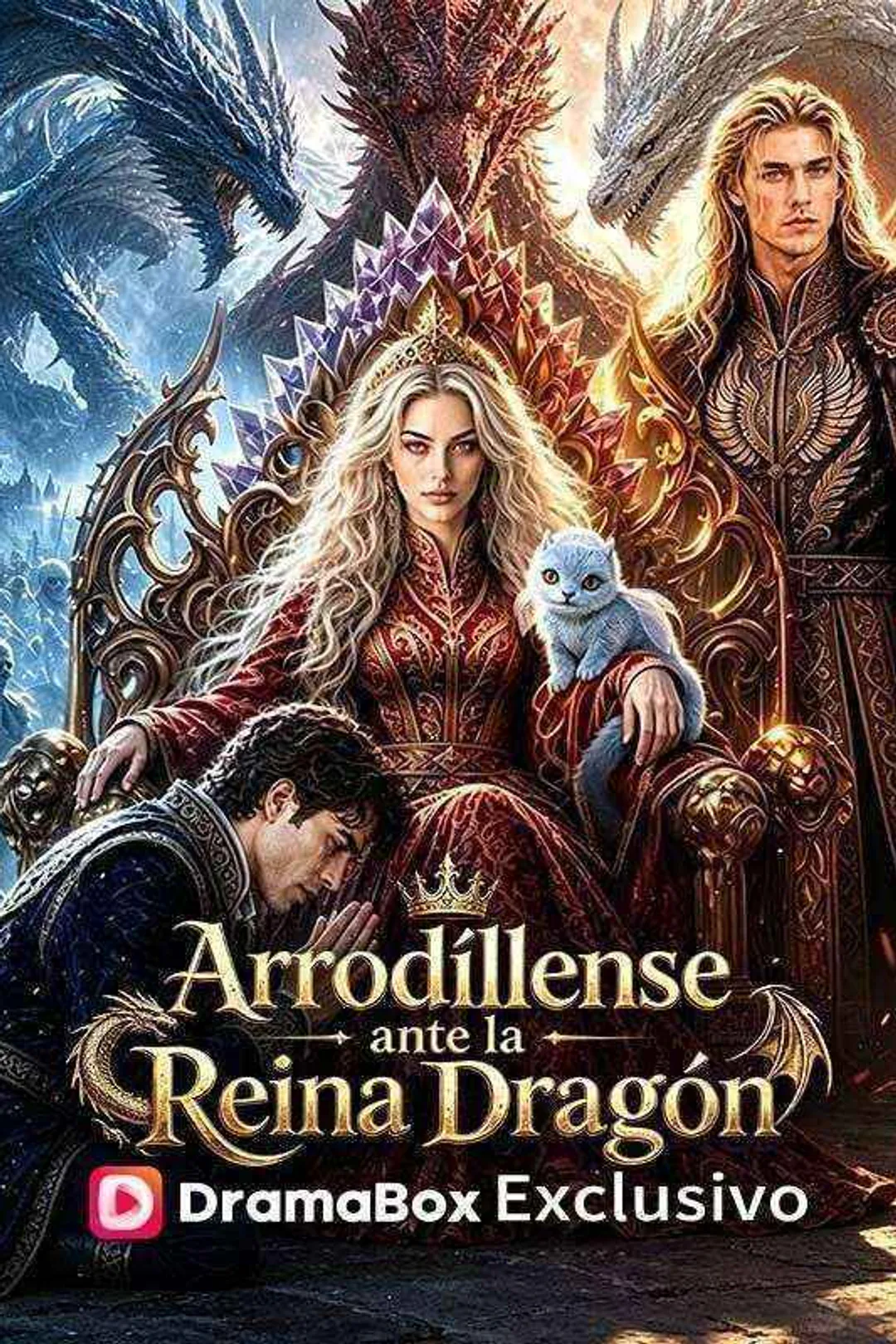 Póster de Arrodíllense ante la Reina Dragón
