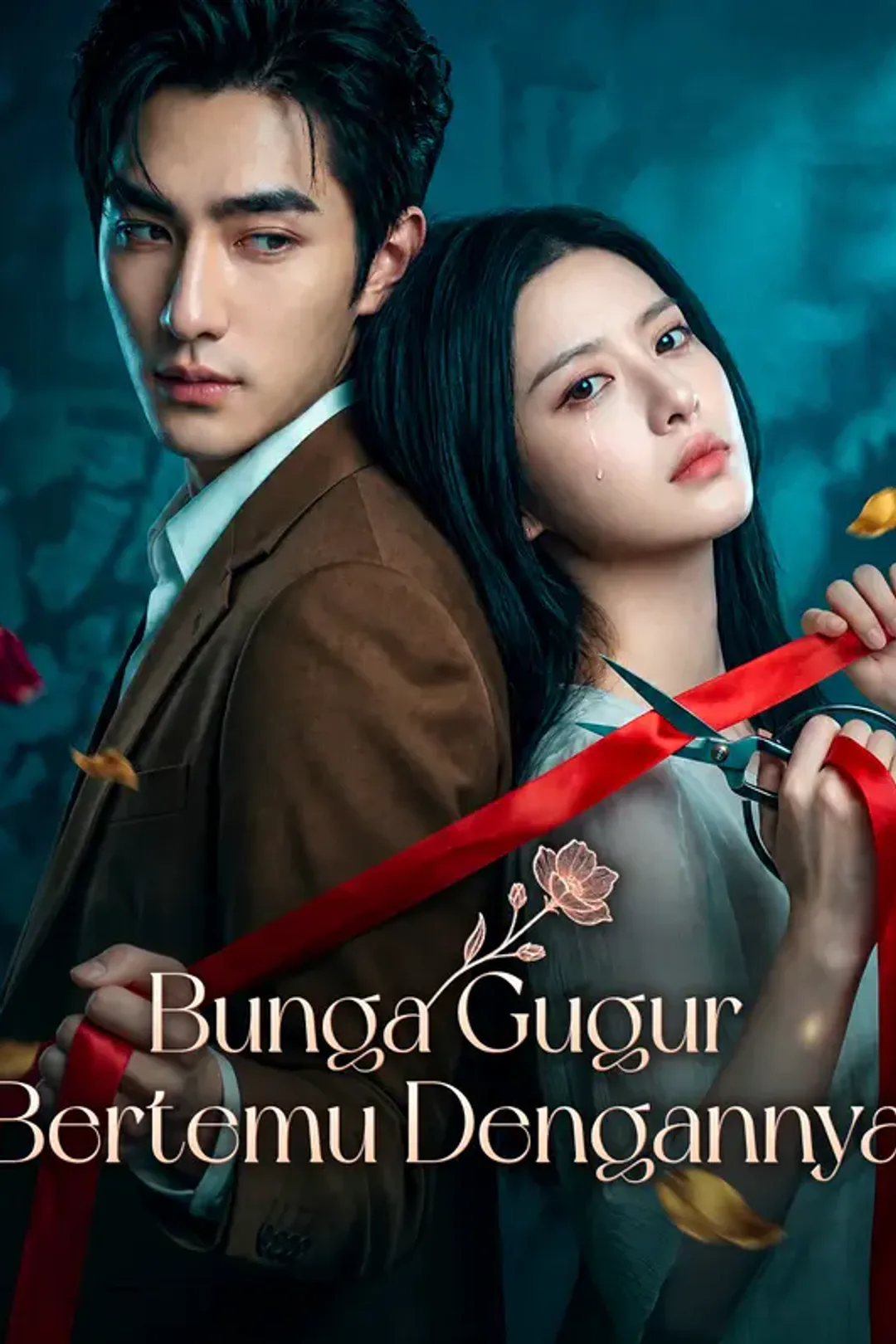 Poster Bunga Gugur Bertemu Dengannya