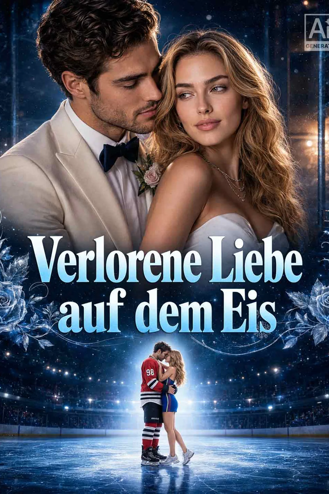 Poster von Verlorene Liebe auf dem Eis