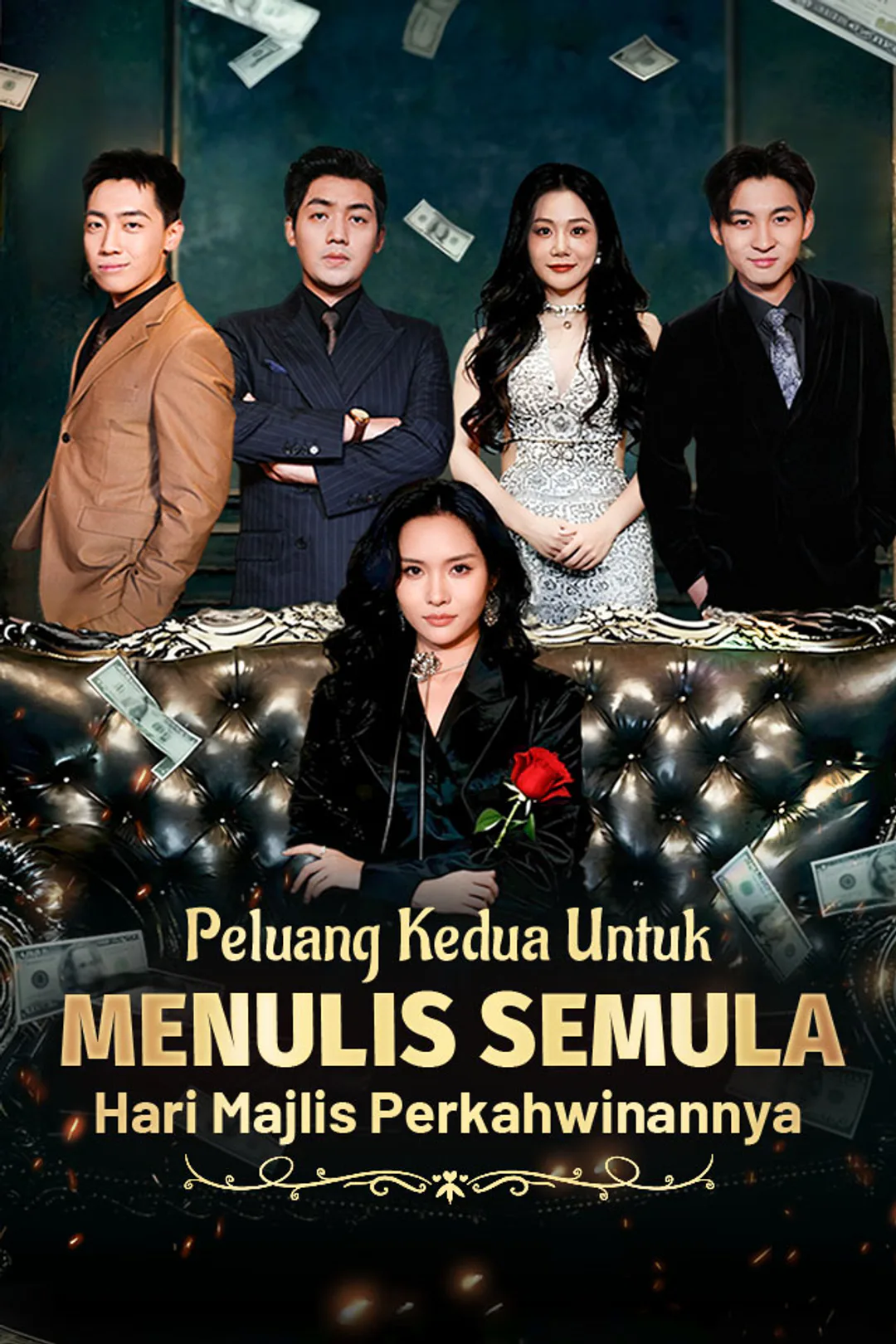 Poster Peluang Kedua Untuk Menulis Semula Hari Majlis Perkahwinannya