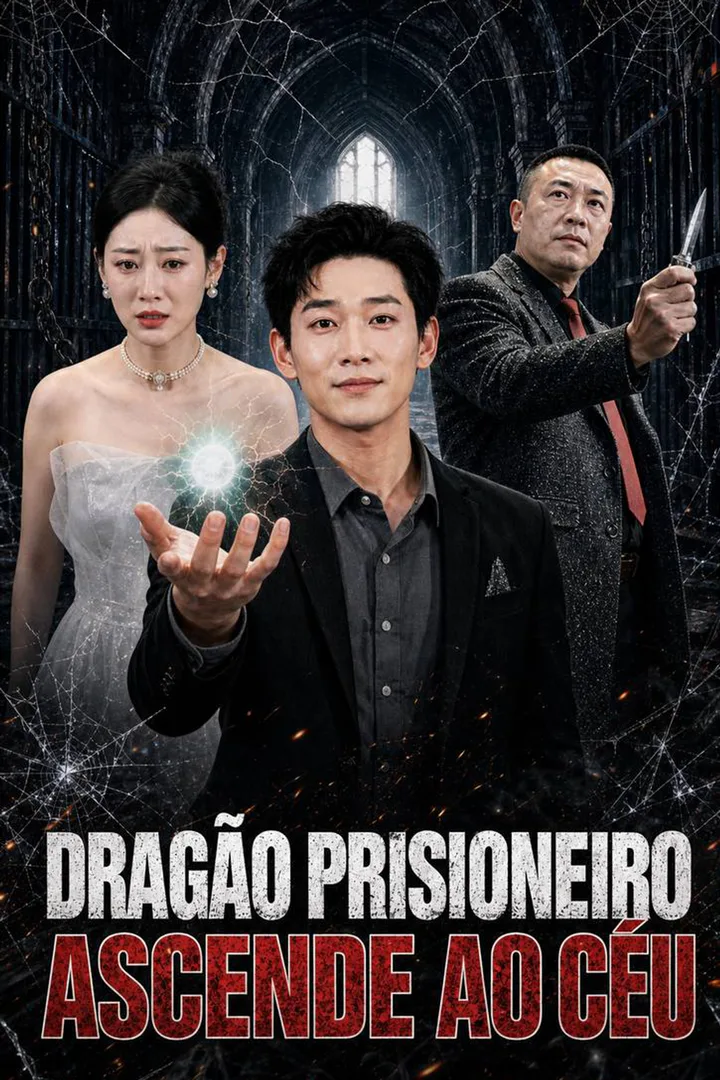 Pôster de Dragão Prisioneiro Ascende ao Céu