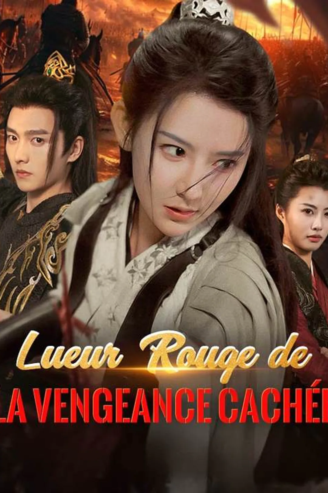 Affiche de Lueur Rouge de la Vengeance Cachée