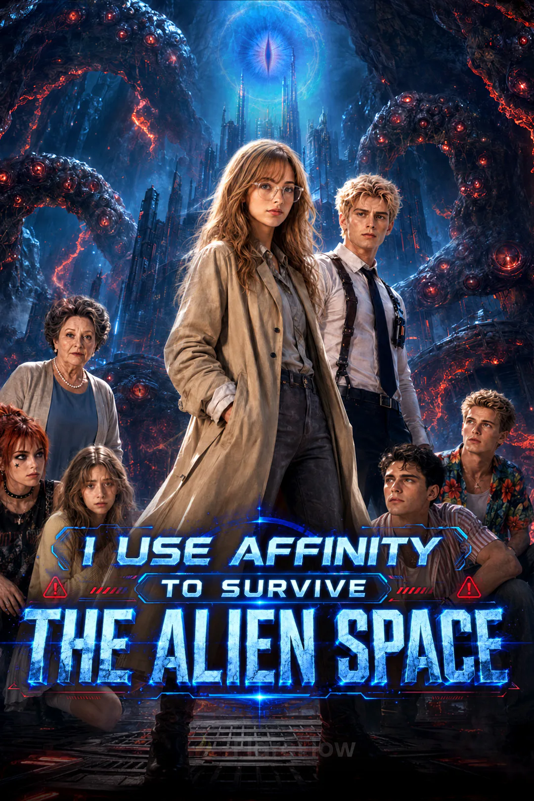 I Use Affinity To Survive The Alien Space poster