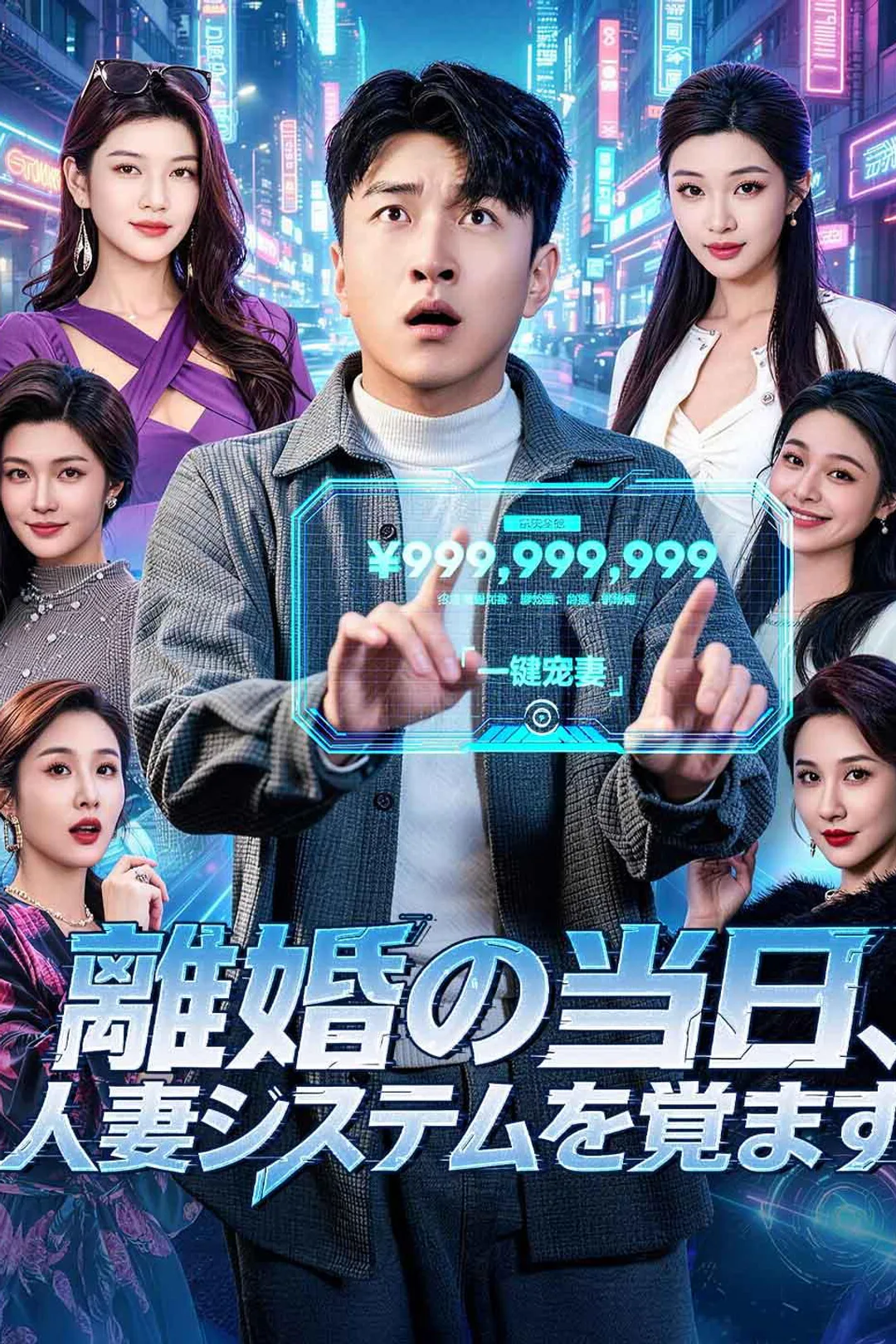 離婚の当日、人妻システムを覚ますのポスター