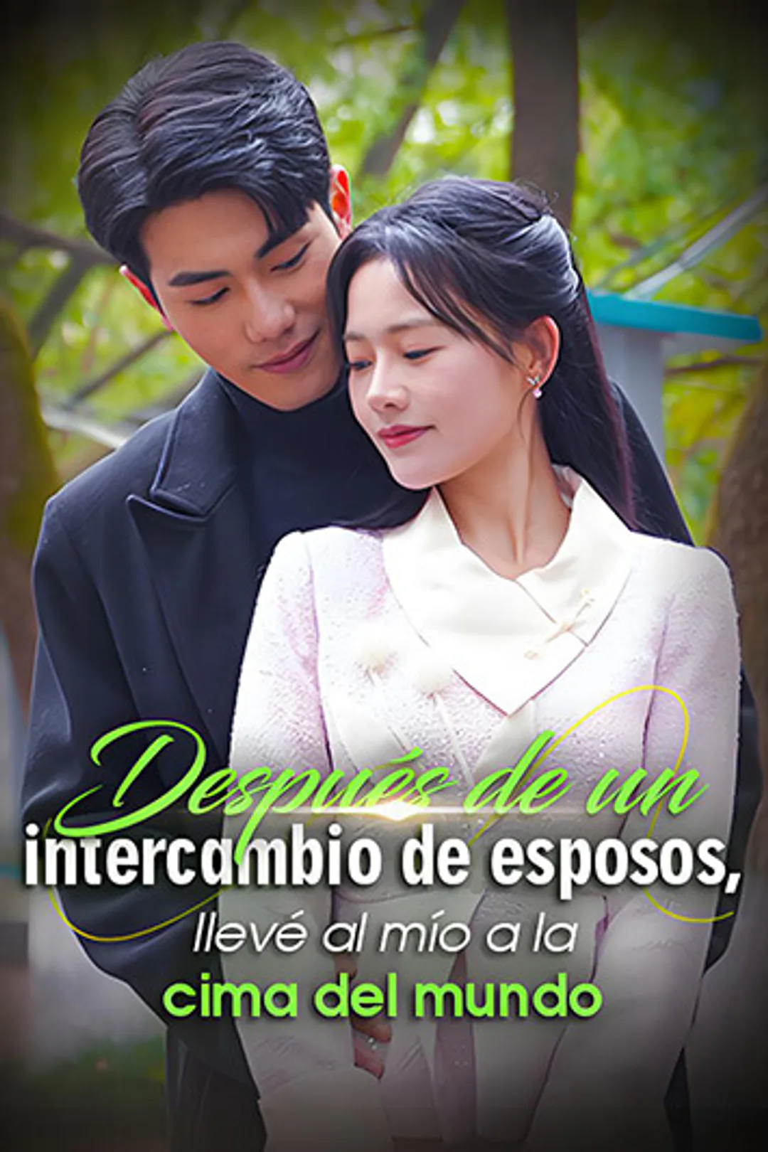 Póster de Después de un intercambio de esposos, llevé al mío a la cima del mundo