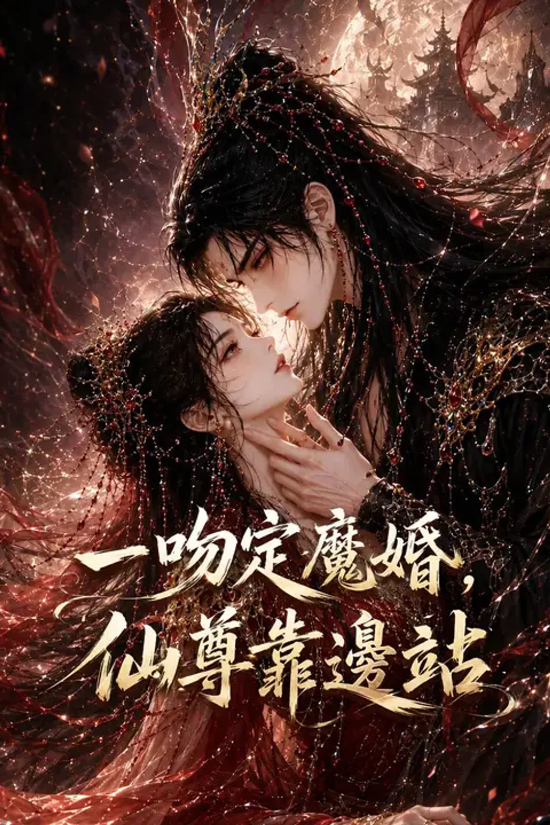 《一吻定魔婚，仙尊靠邊站》海報
