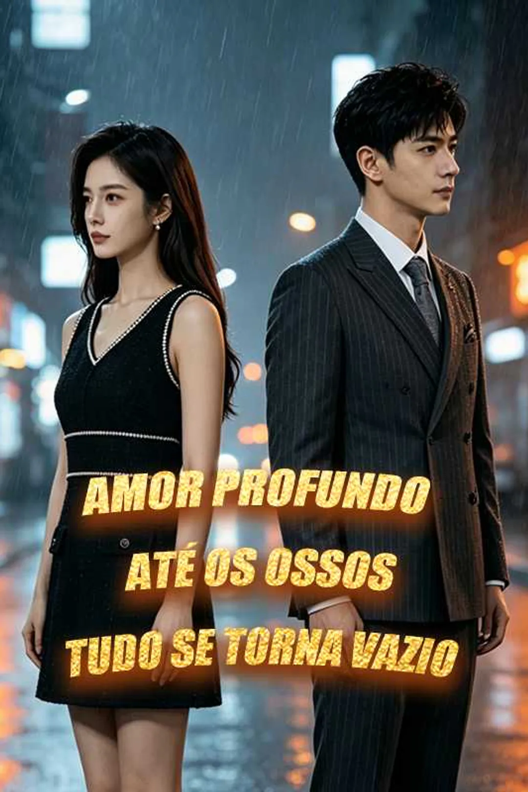 Pôster de Amor profundo até os ossos, tudo se torna vazio
