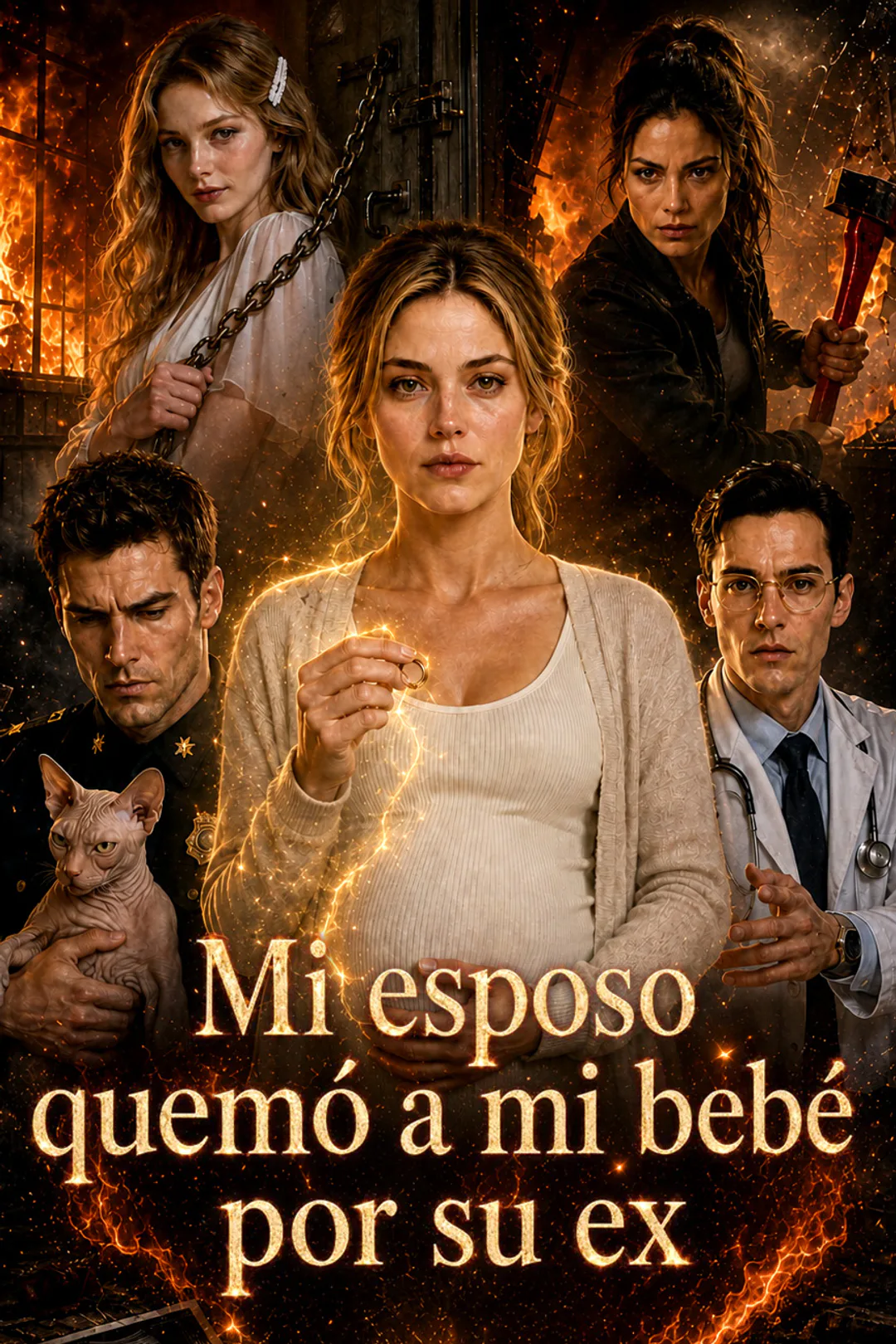 Póster de Mi esposo quemó a mi bebé por su ex