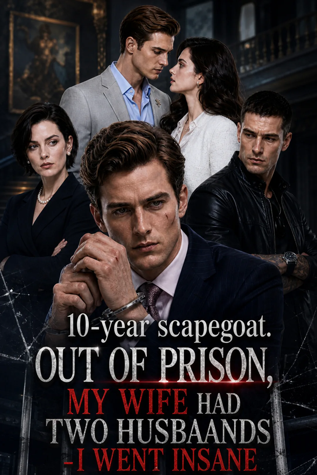 10-year scapegoat. Out of prison, my wife had two husbaands - I went insane poster