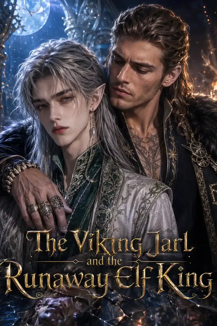 The Viking Jarl and Fleeing Elf King poster