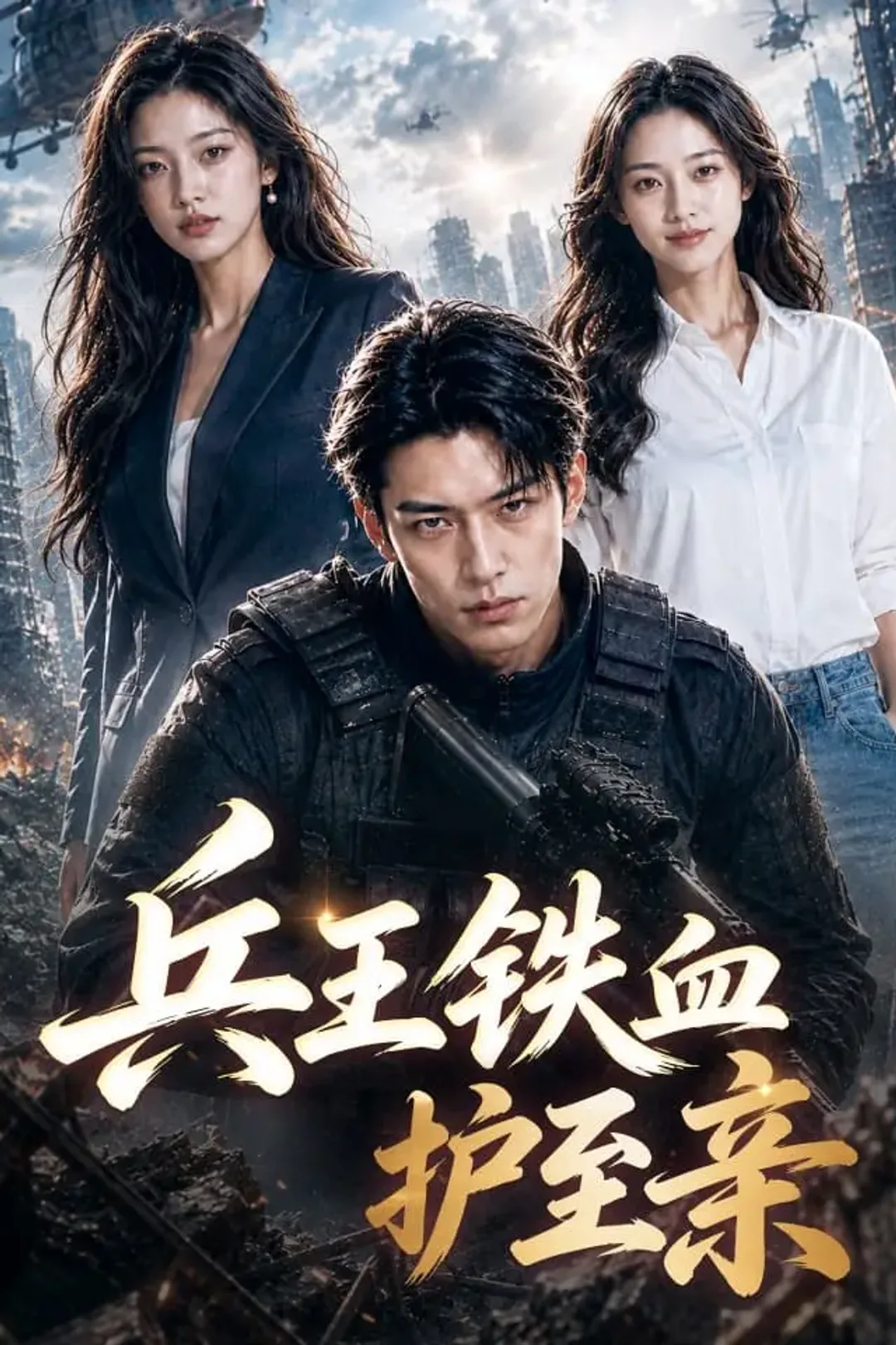 《兵王铁血护至亲》海报