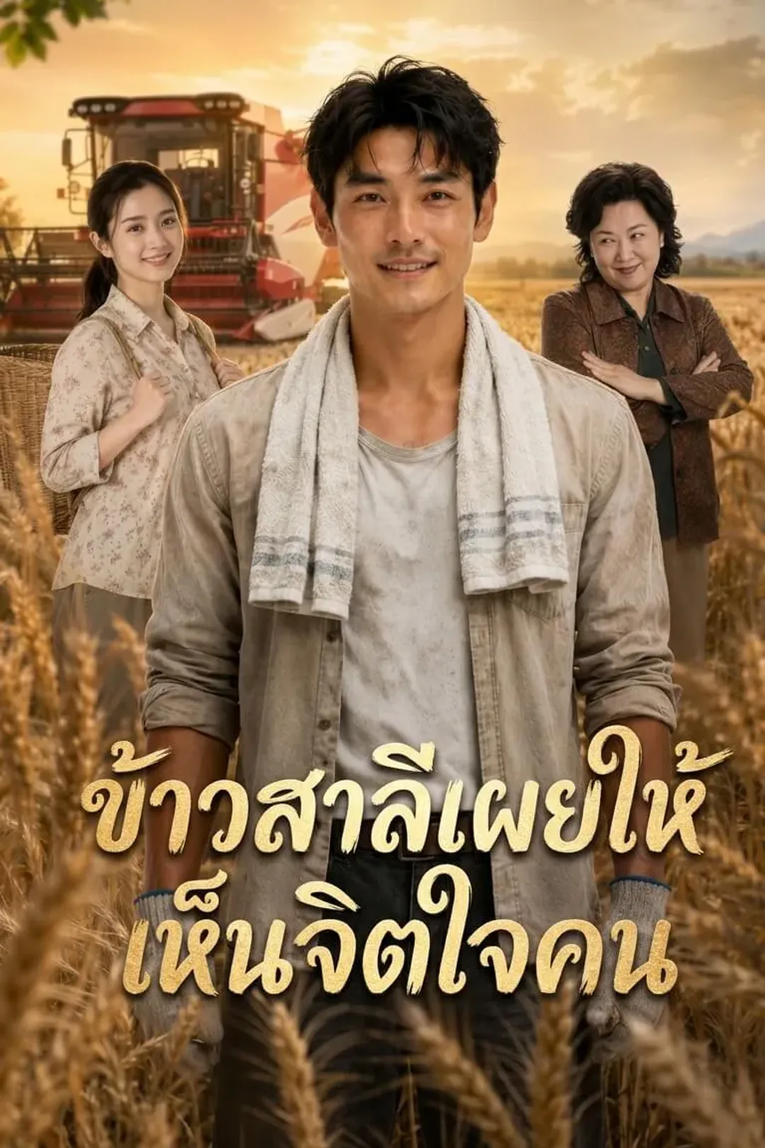 โปสเตอร์ ข้าวสาลีเผยให้เห็นจิตใจคน