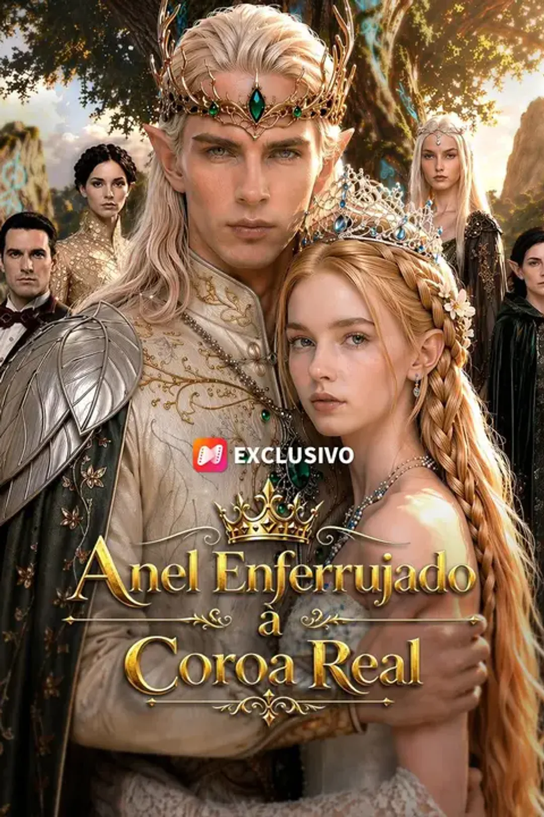 Pôster de Anel Enferrujado à Coroa Real