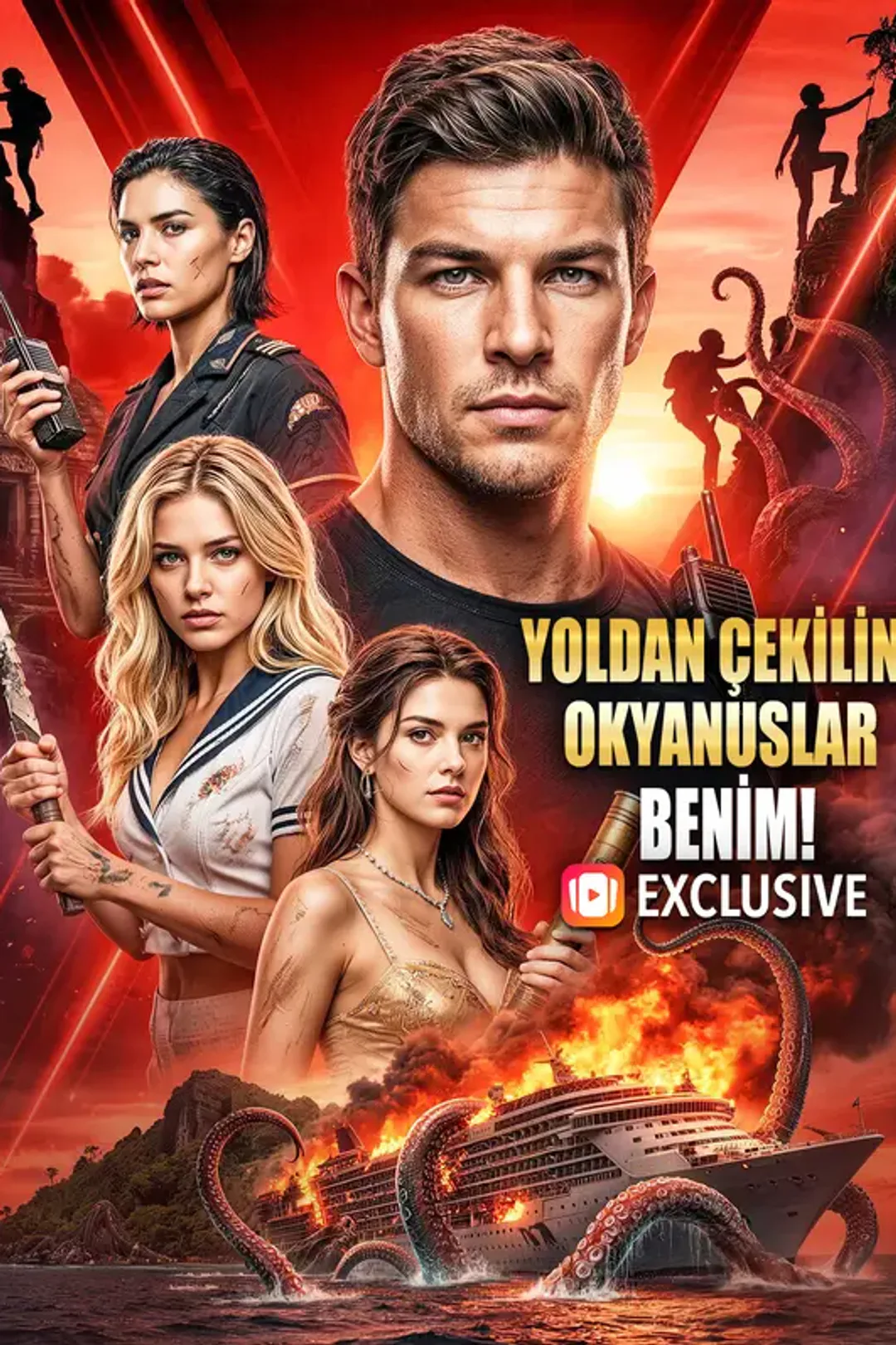 Yoldan Çekilin! Okyanuslar Benim! afişi