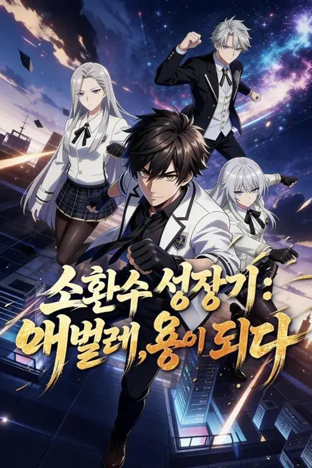 소환수 성장기: 애벌레, 용이 되다 포스터