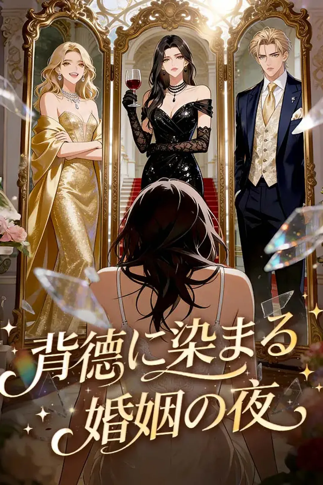 背徳に染まる婚姻の夜のポスター