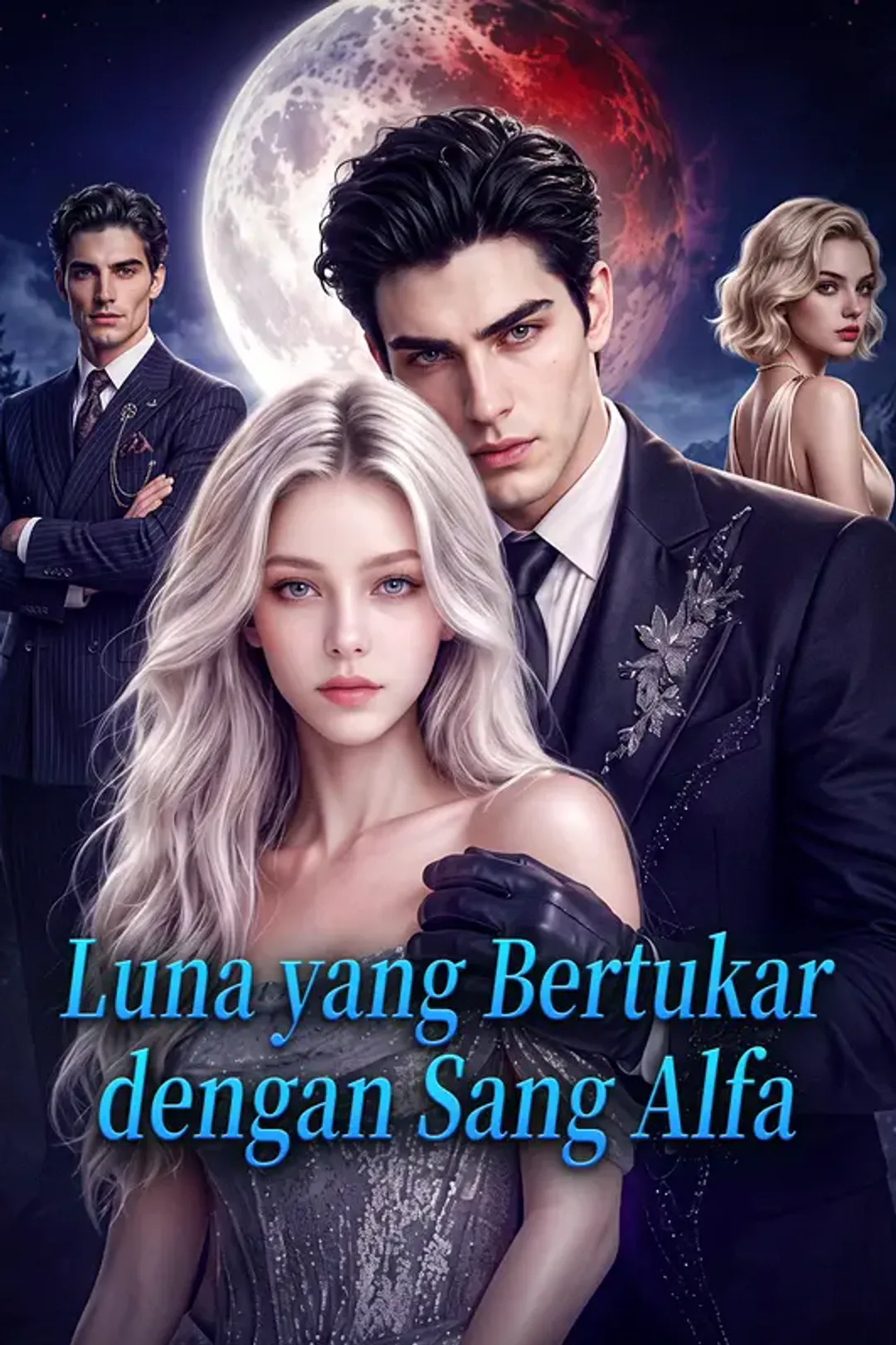Poster Luna yang Bertukar dengan Sang Alfa