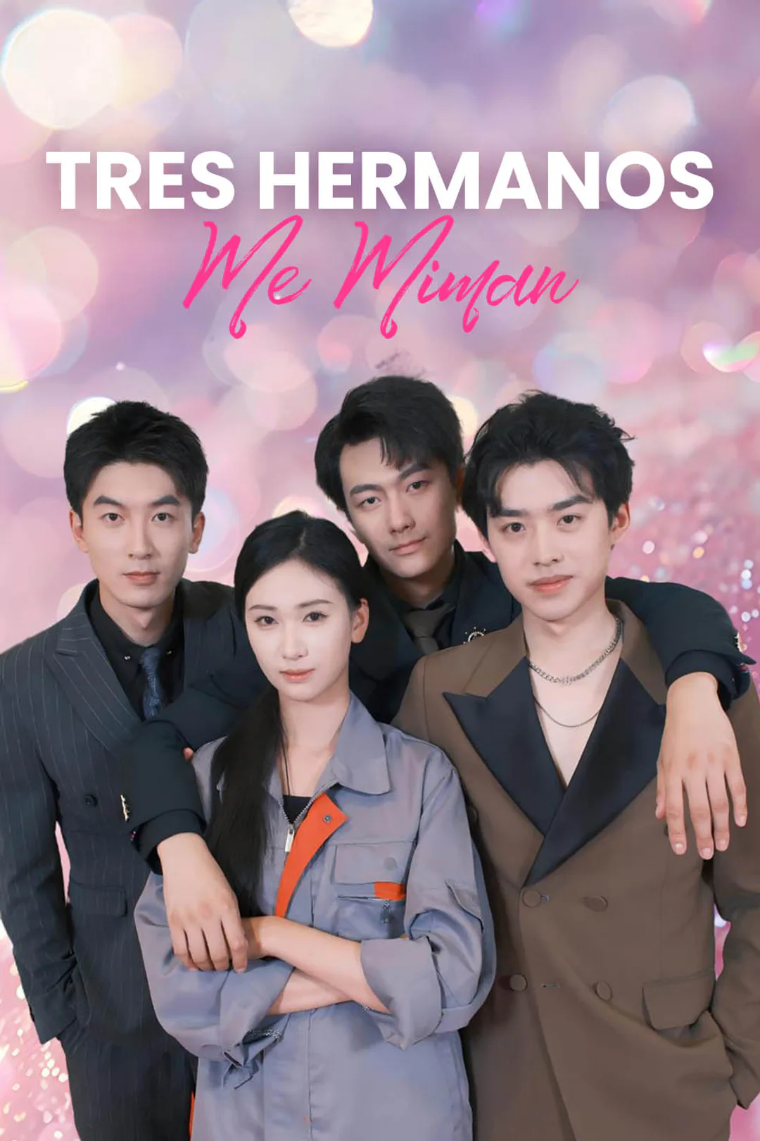Póster de Tres Hermanos Me Miman