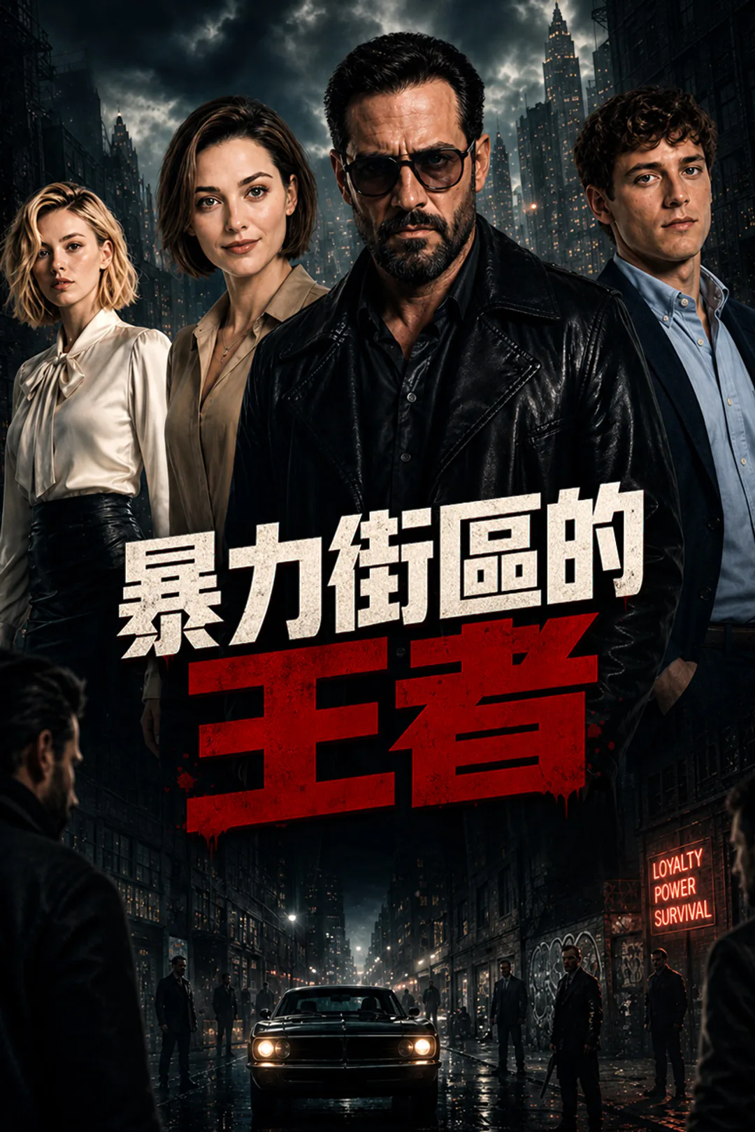 《暴力街區的王者》海報