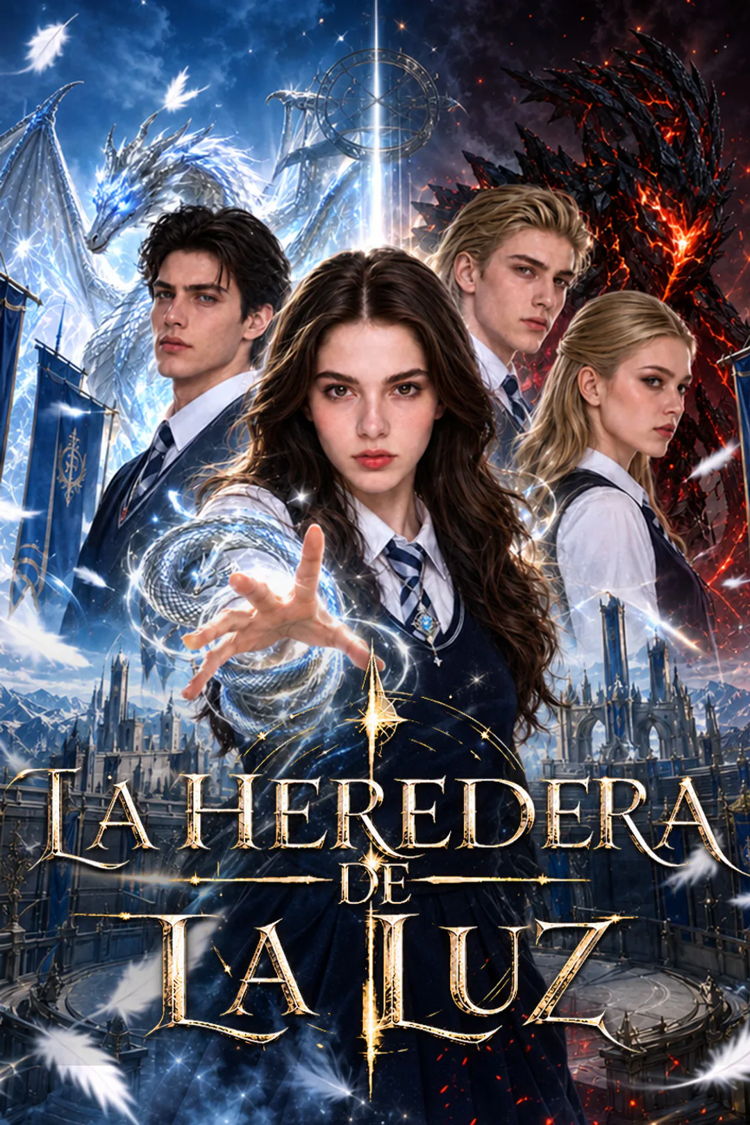 Póster de La heredera de la luz