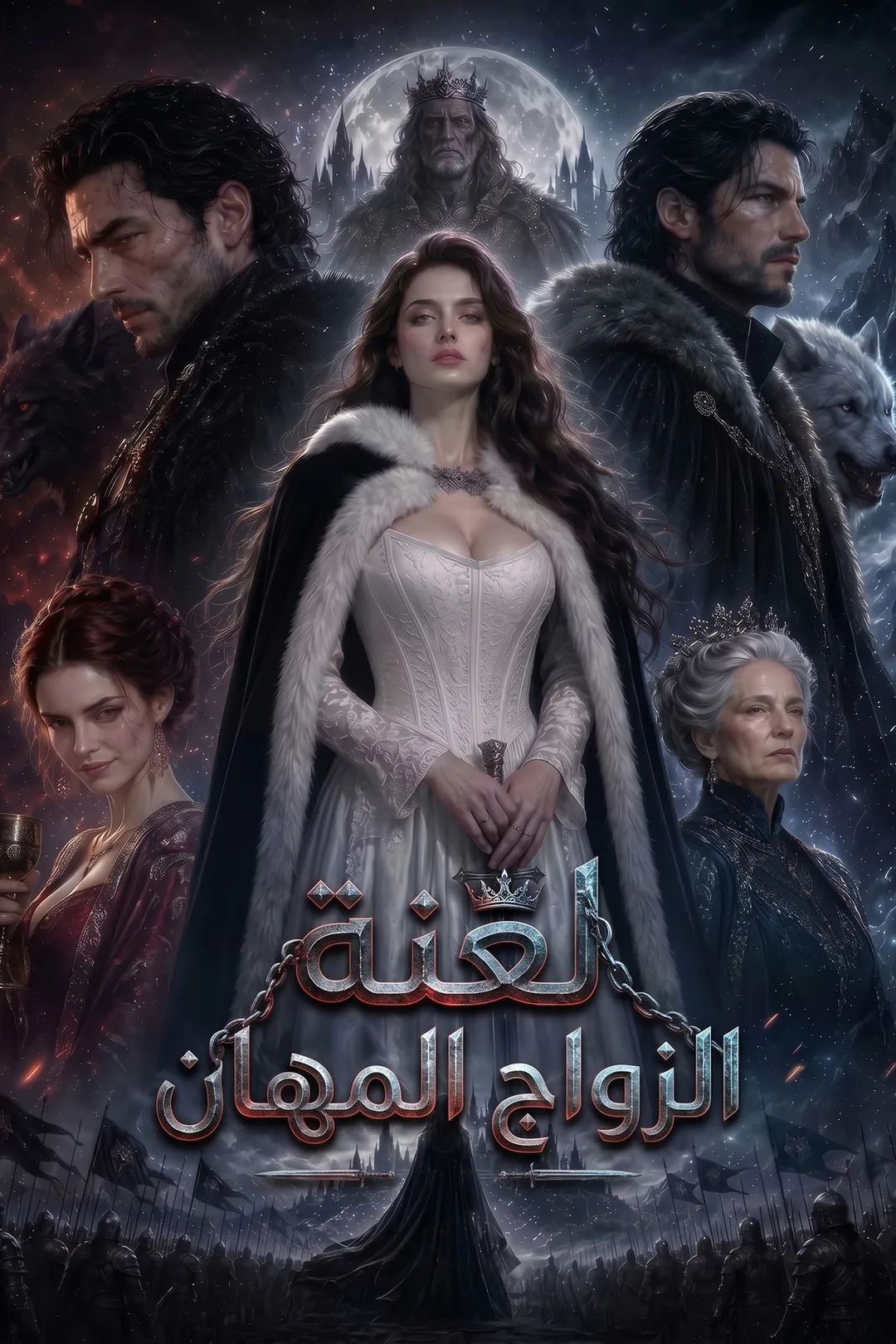ملصق مسلسل «لعنة الزواج المهان»