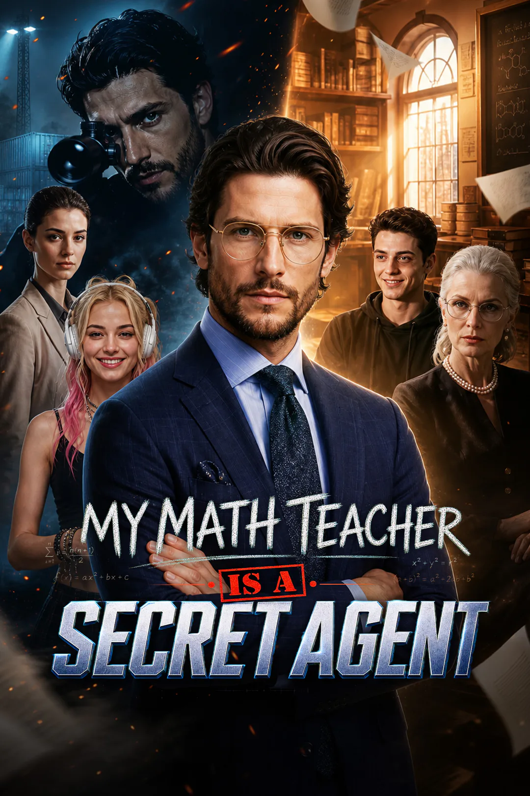 My Math Teacher Is a Secret Agent poster