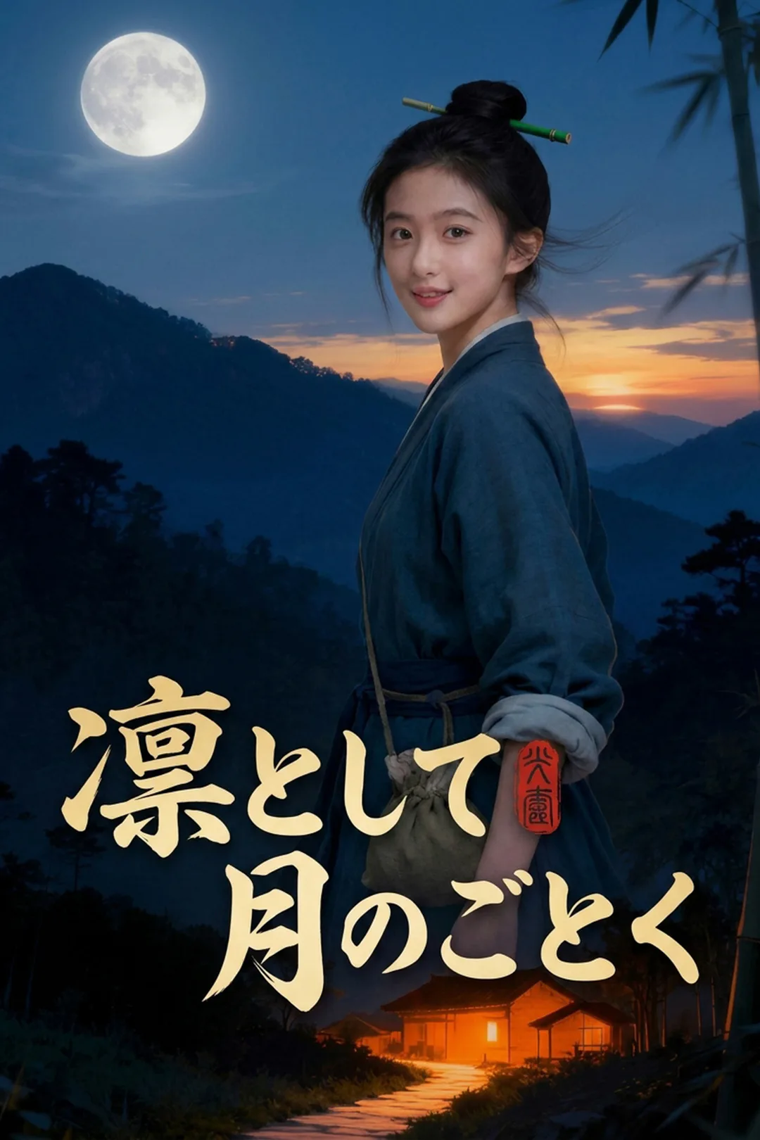 凛として月のごとくのポスター