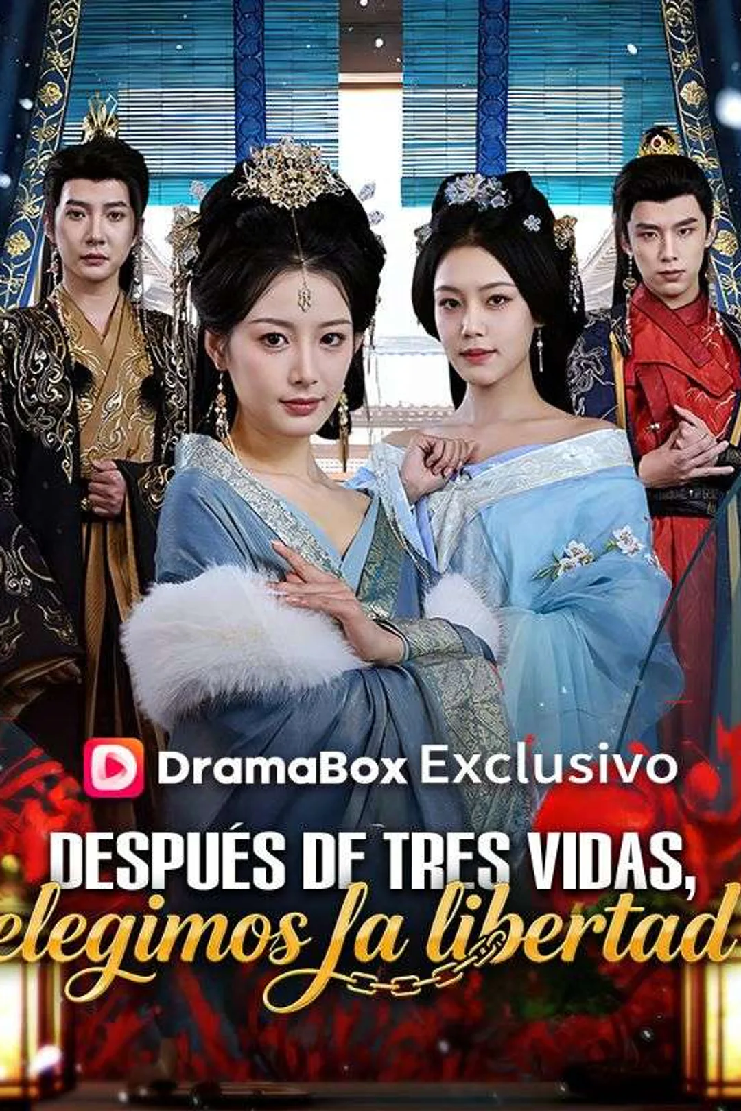 Póster de Después de tres vidas, elegimos la libertad