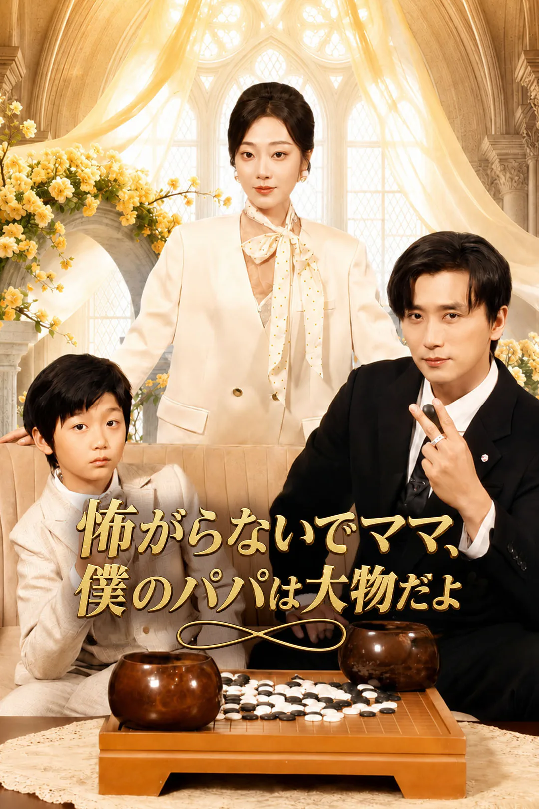 怖がらないでママ、僕のパパは大物だよのポスター