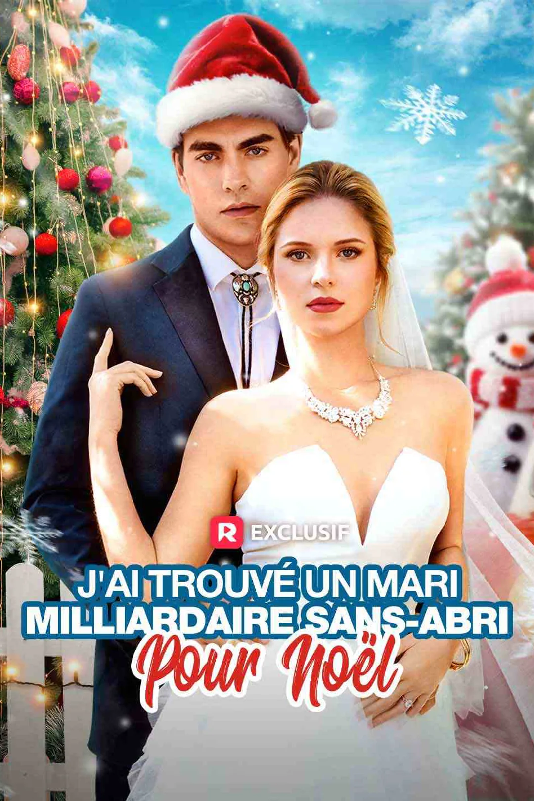 Affiche de J'ai trouvé un mari milliardaire sans-abri pour Noël