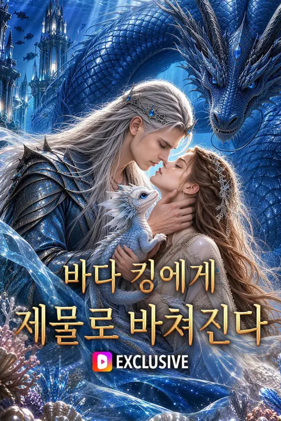 바다 킹에게 제물로 바쳐진다 포스터