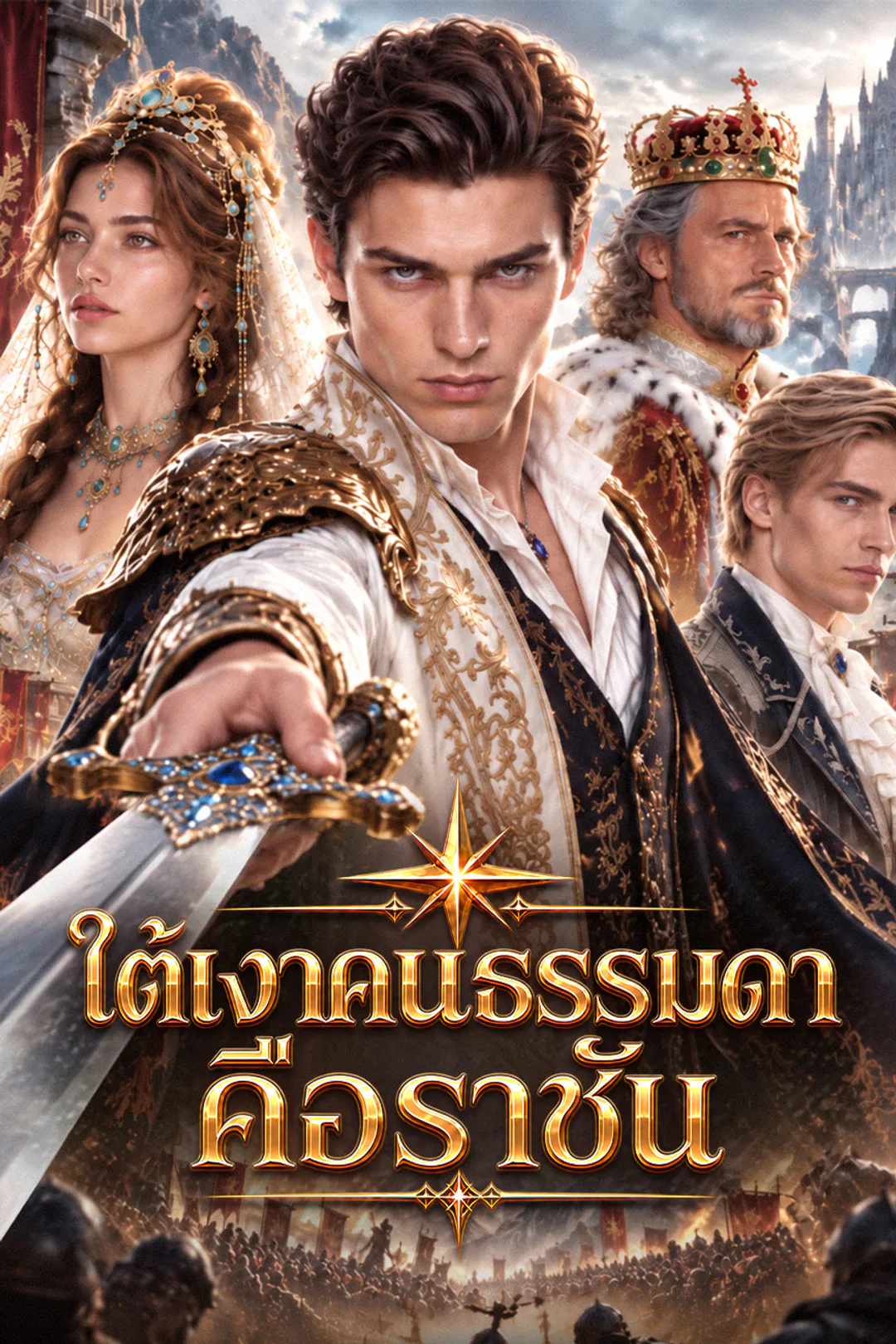 โปสเตอร์ ใต้เงาคนธรรมดา คือราชัน
