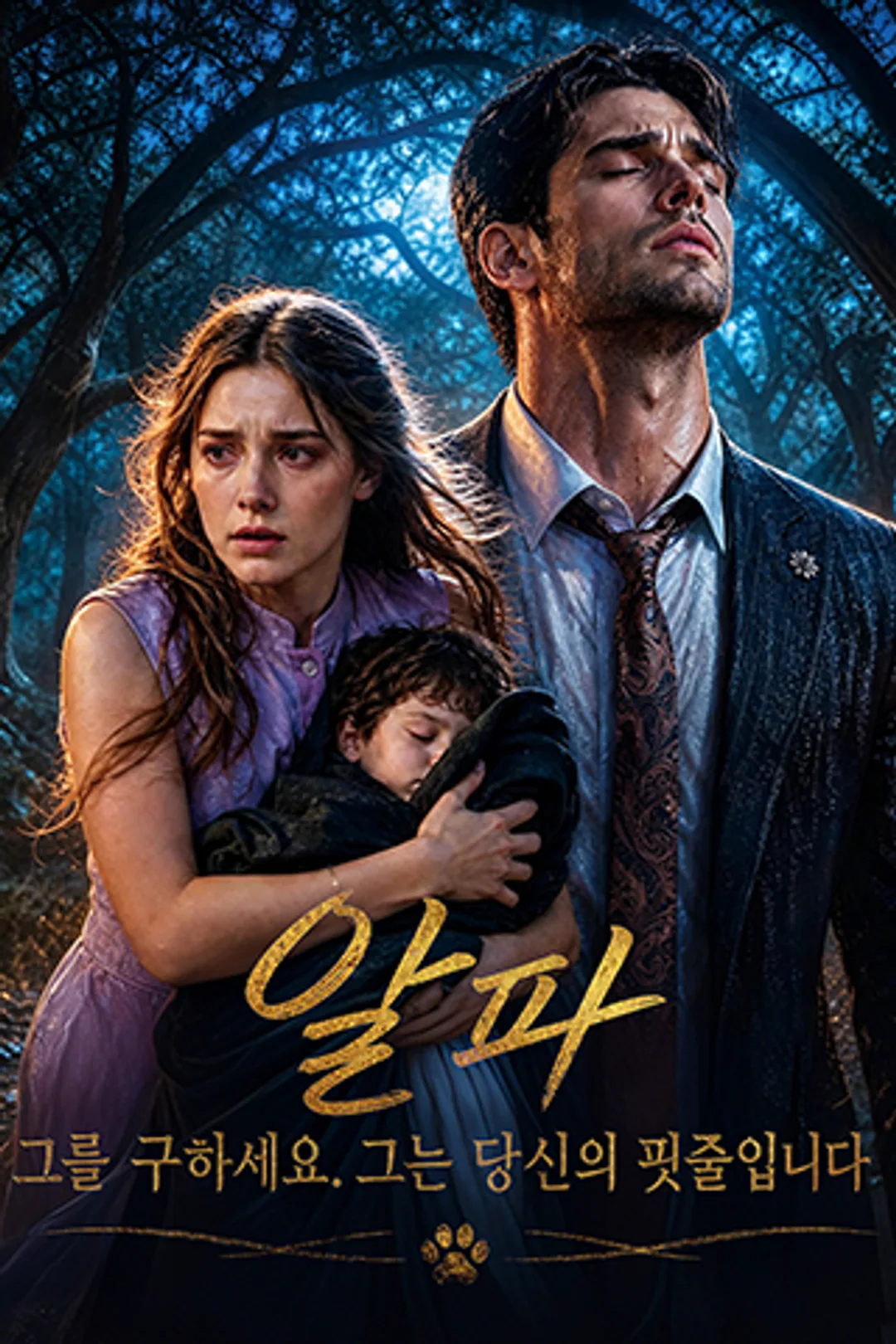 알파, 그를 구하세요. 그는 당신의 핏줄입니다 포스터
