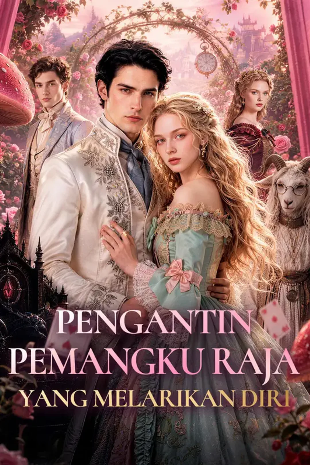 Poster Pengantin Pemangku Raja yang Melarikan Diri