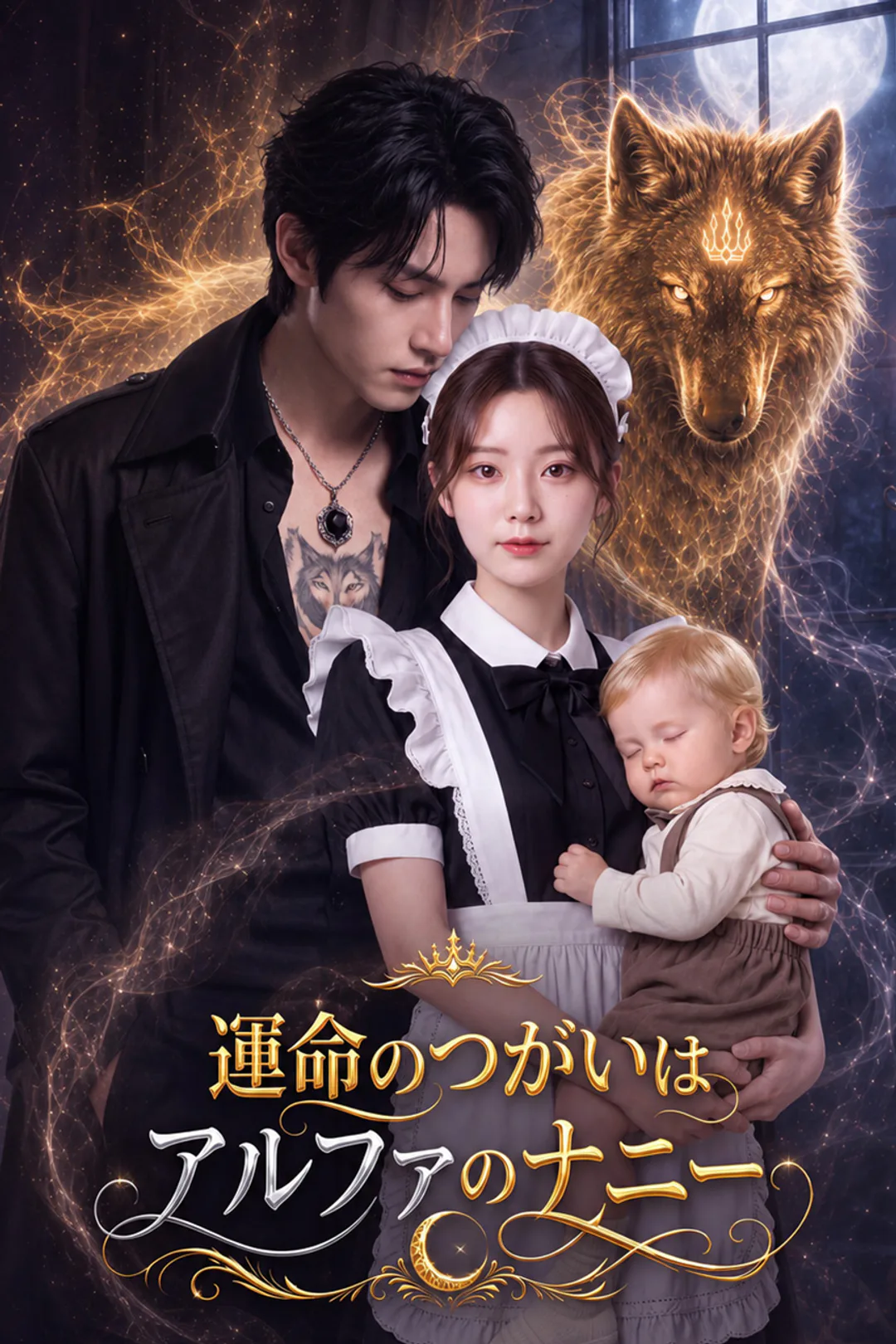 運命のつがいはアルファのナニーのポスター