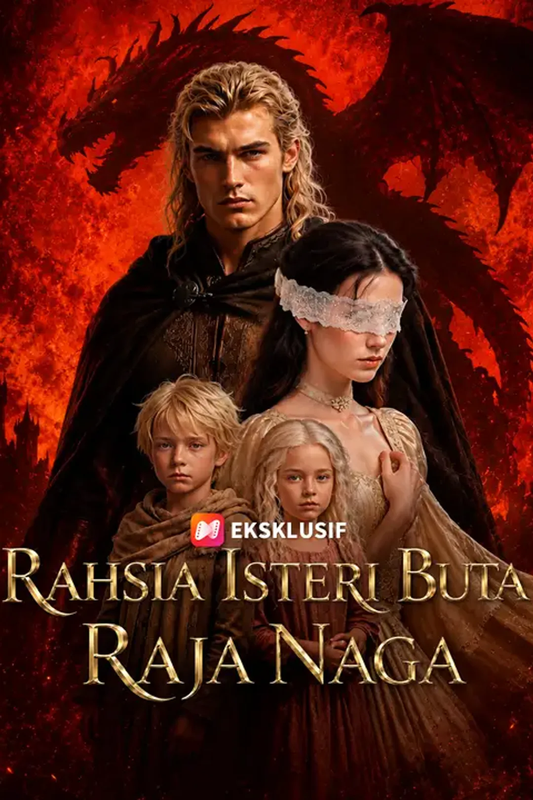 Poster Rahsia Isteri Buta Raja Naga