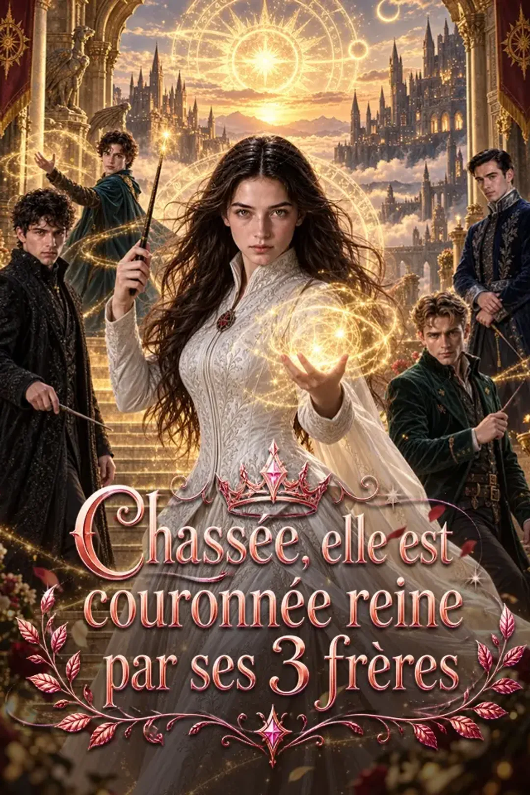 Affiche de Chassée, elle est couronnée reine par ses 3 frères