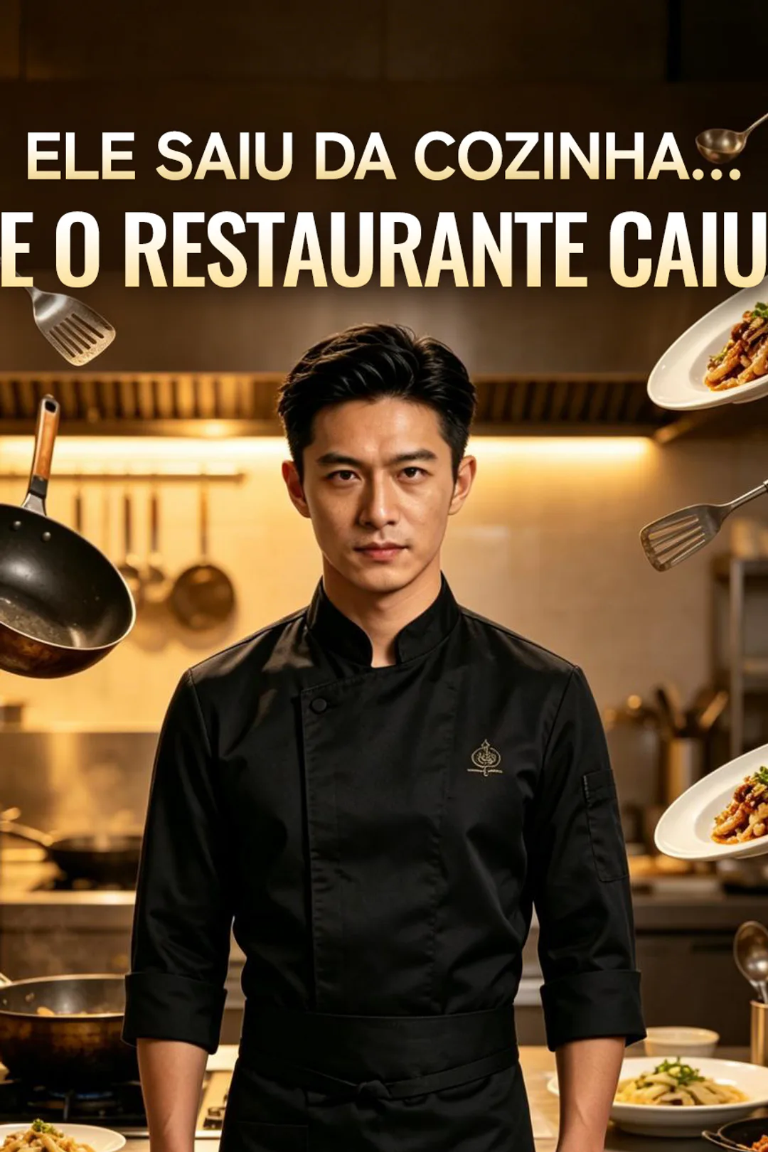 Pôster de Ele Saiu da Cozinha… e o Restaurante Caiu
